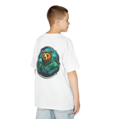 Kids Bear Graphic Tee - Eco-Friendly Comfort for Young Adventurers