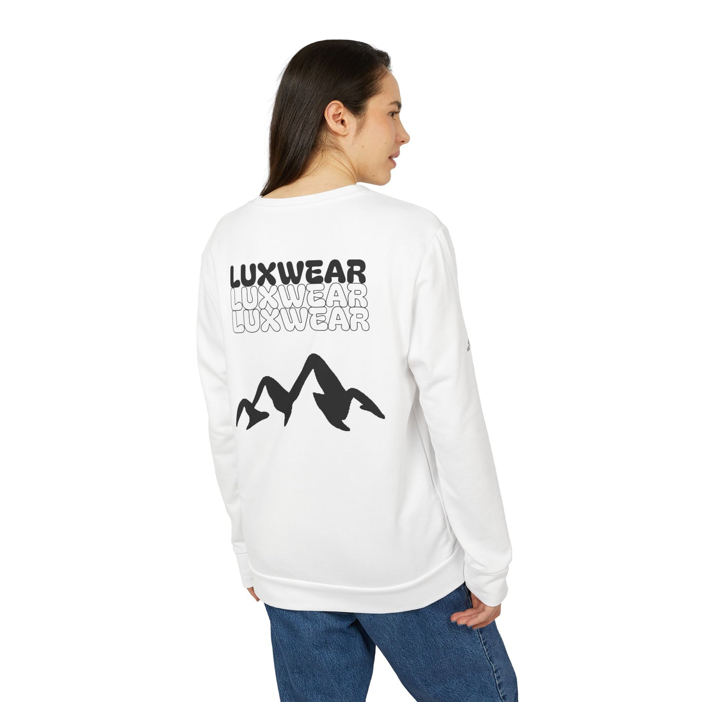 Luxwear x Adidas Fleece Crewneck Sweatshirt