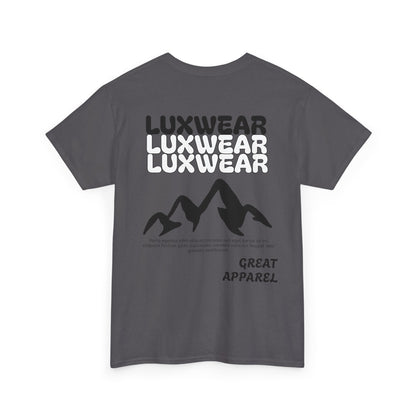 Gray Luxwear Men's T-Shirt