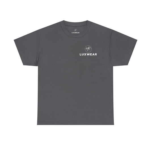 Gray Luxwear Men's T-Shirt