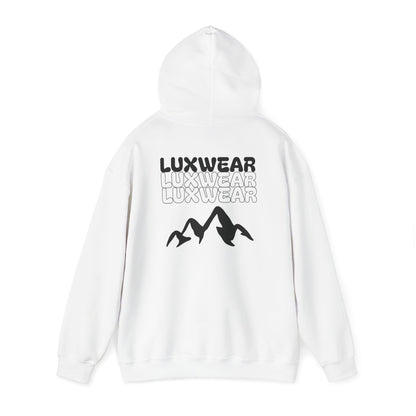 White Luxwear Men's Hoodie