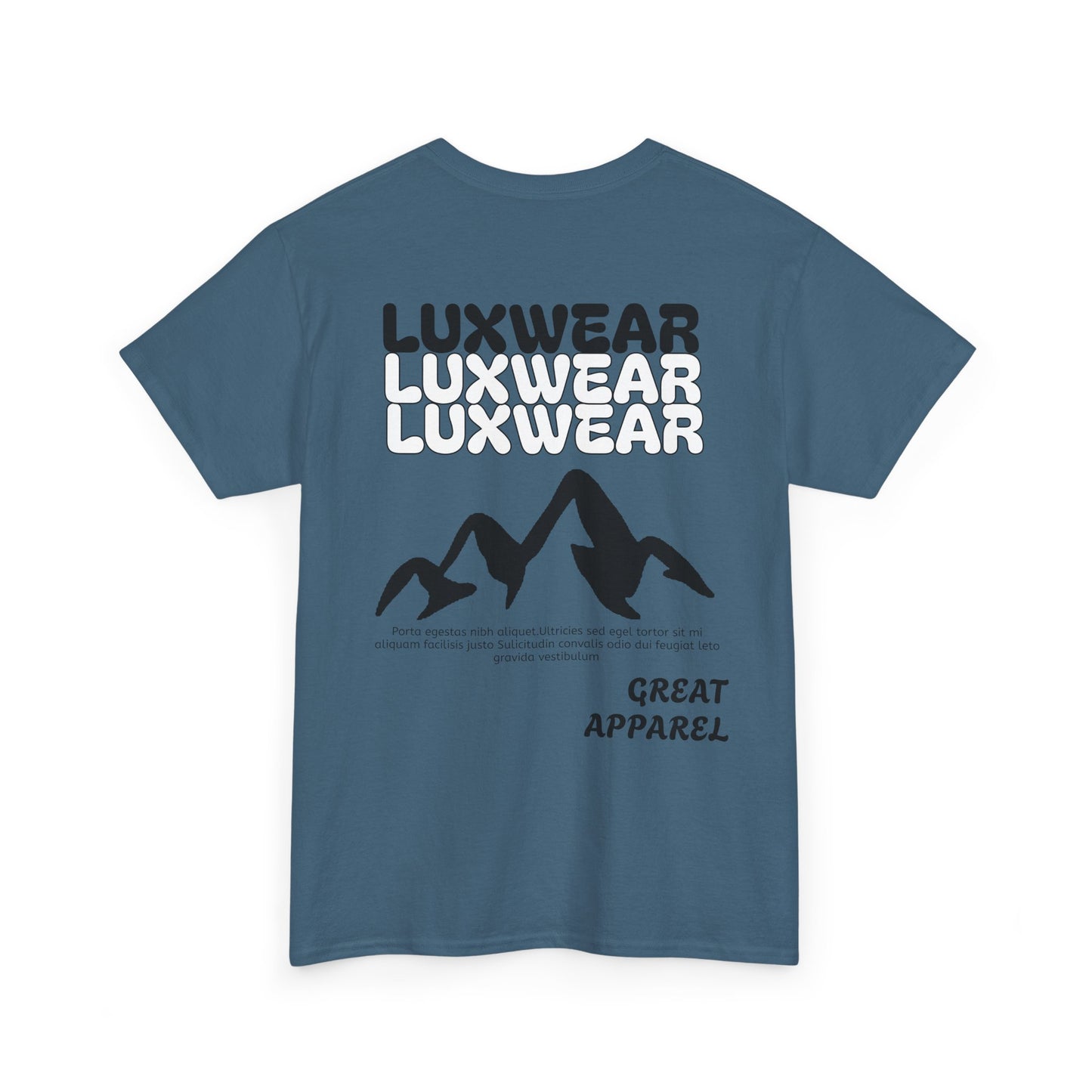 Blue Luxwear Men's T-Shirt