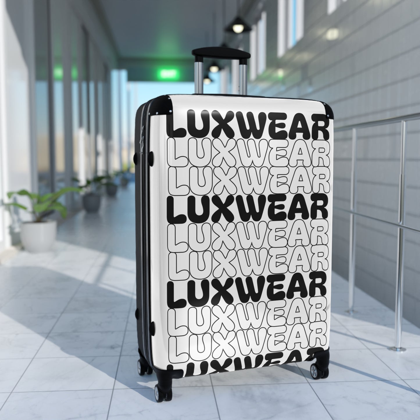 Stylish Luxwear Carry-On Suitcase for Trendy Travelers