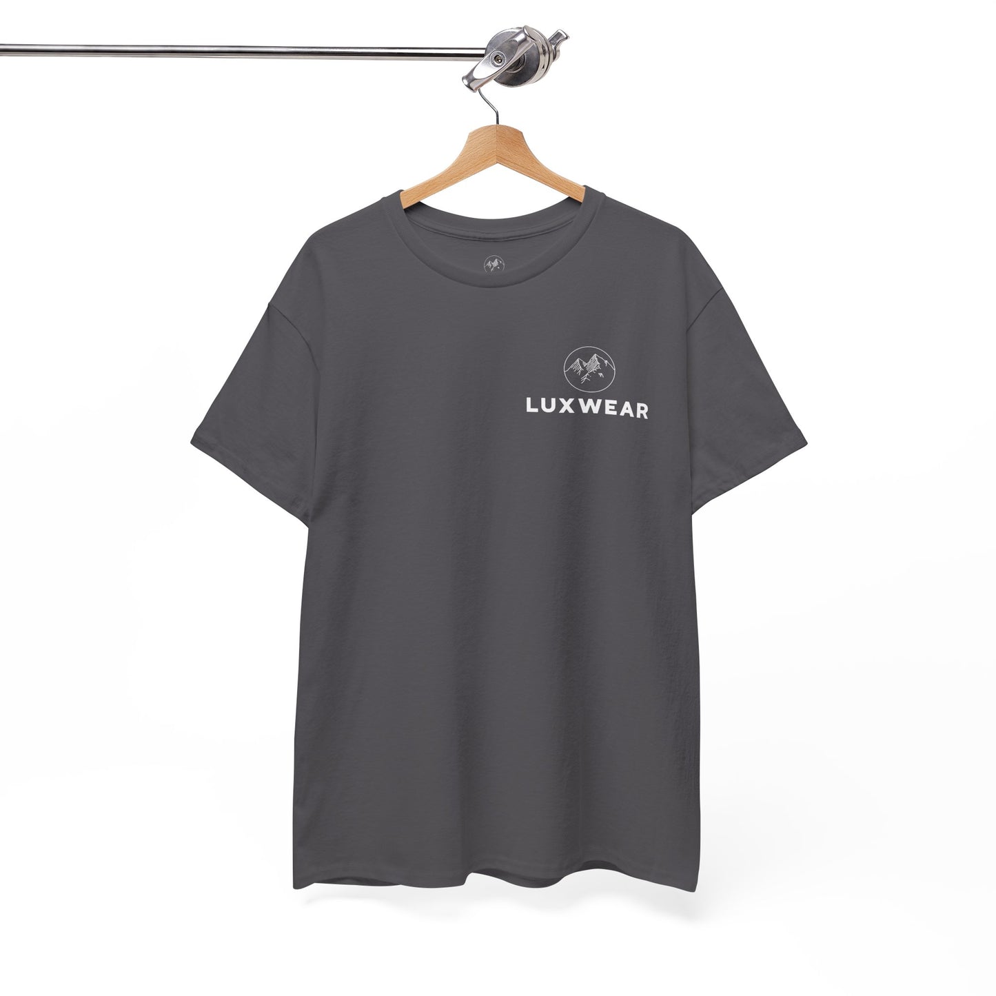 Gray Luxwear Men's T-Shirt