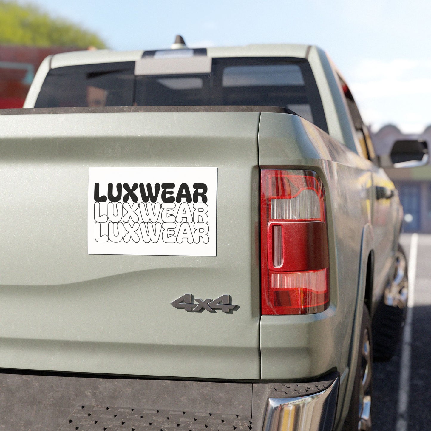 Stylish Luxwear Car Magnet - Fun, Bold Design for Auto Enthusiasts