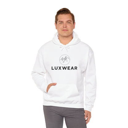 White Luxwear Men's Hoodie