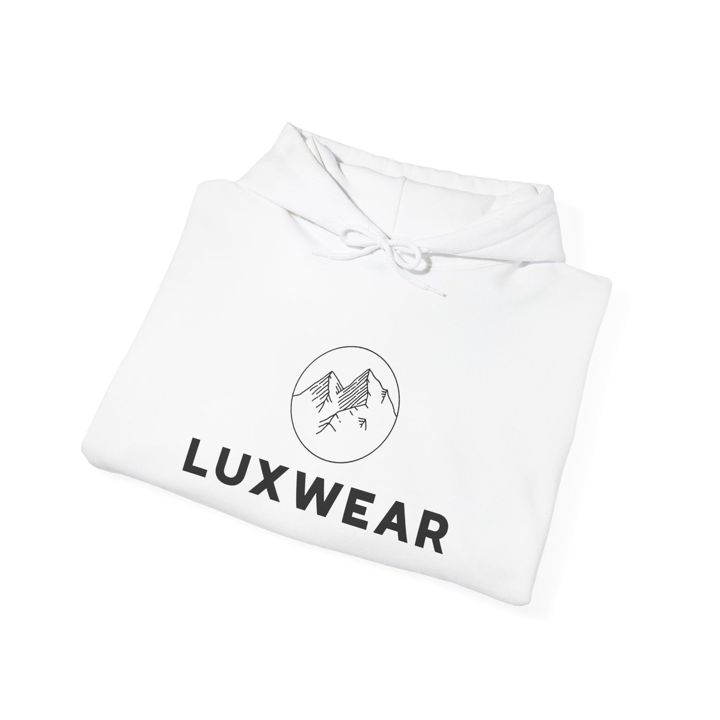 White Luxwear Men's Hoodie