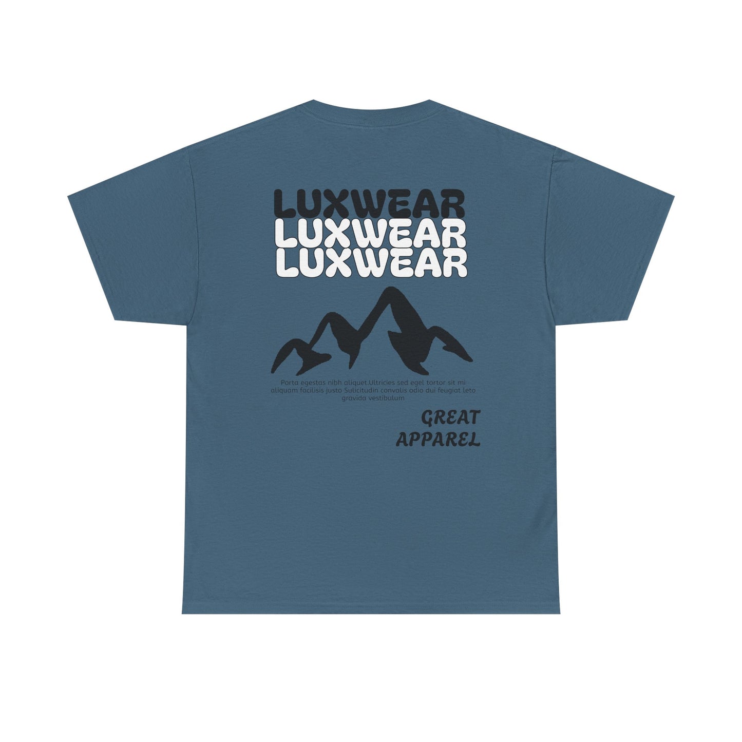 Blue Luxwear Men's T-Shirt